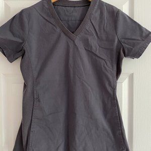 Gray Scrubs Set